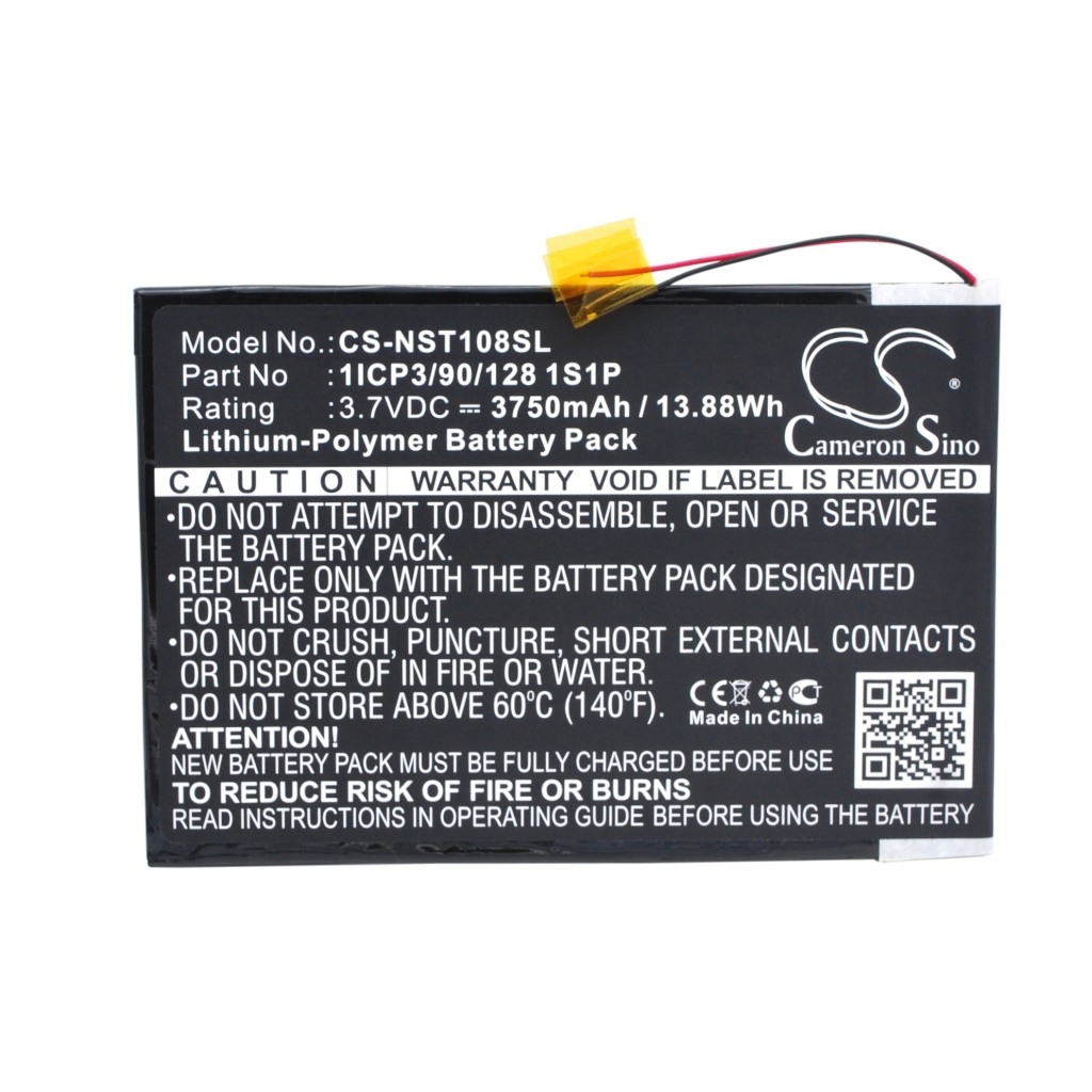 Sostituzione della batteria compatibile per Nuvision 1ICP3/90/128 1S1P