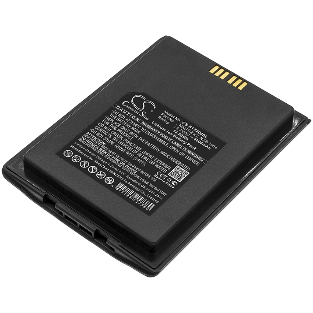 Sostituzione della batteria compatibile per HandHeld NAUTIZ X2,NX2-1004