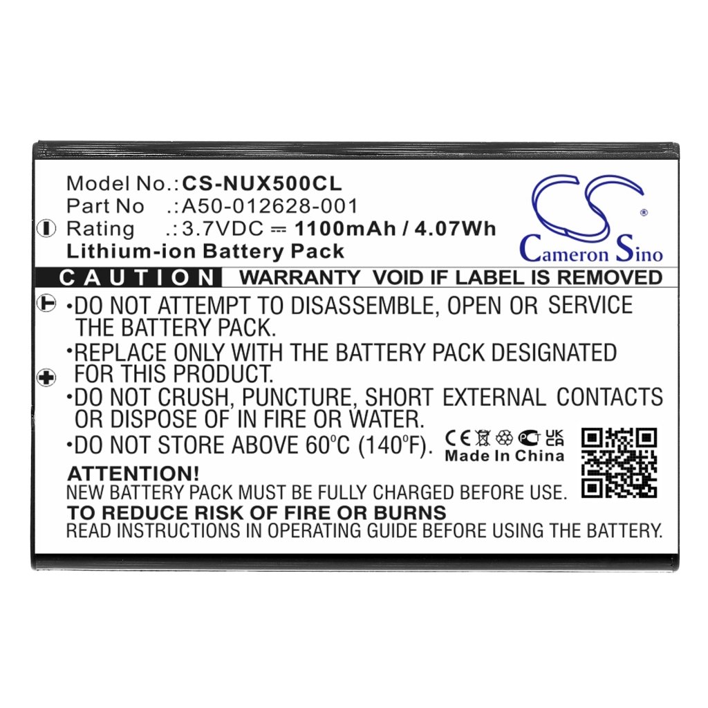 Batterie Batteria Telefono Cordless CS-NUX500CL