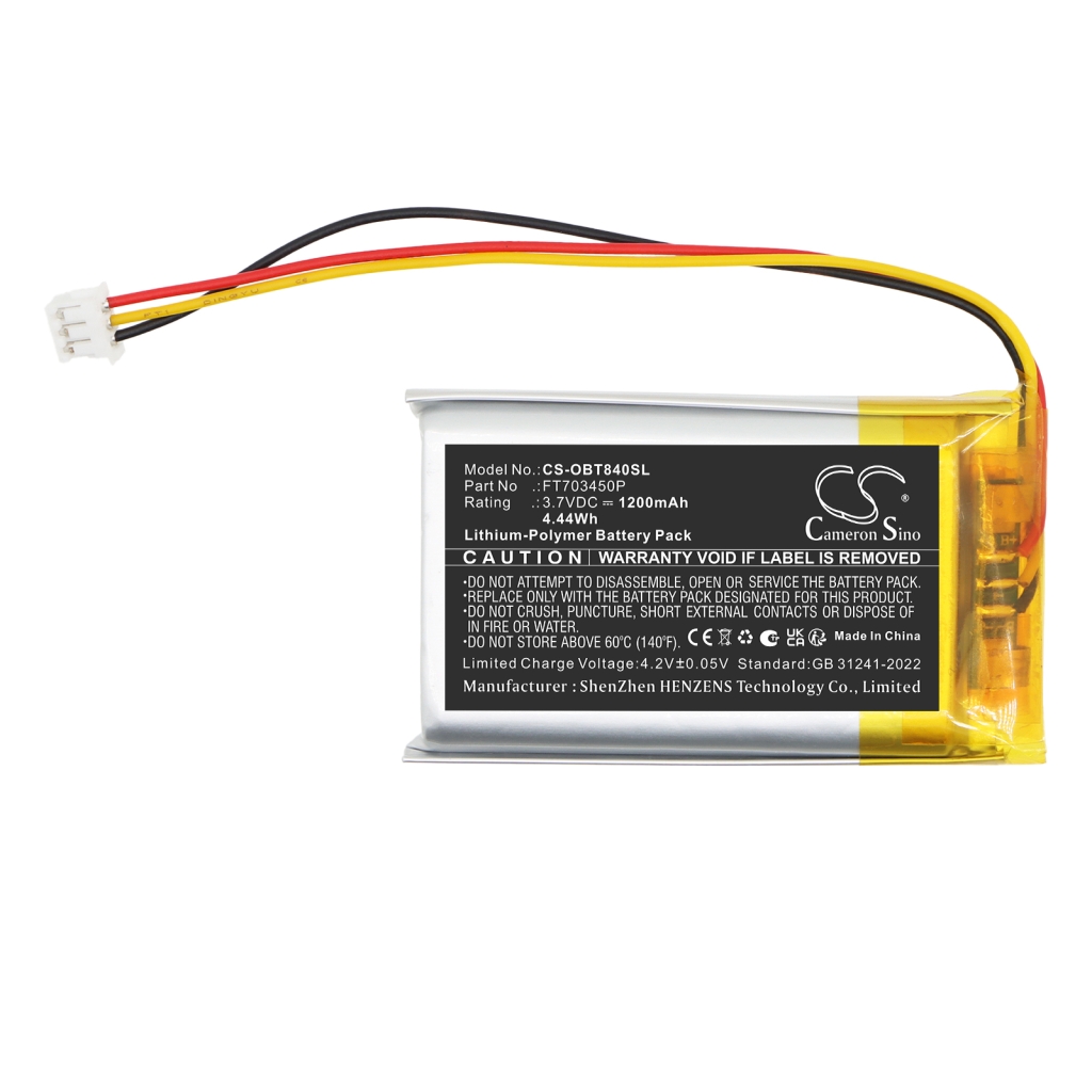 Batteria compatibile con Orion CS-OBT840SL