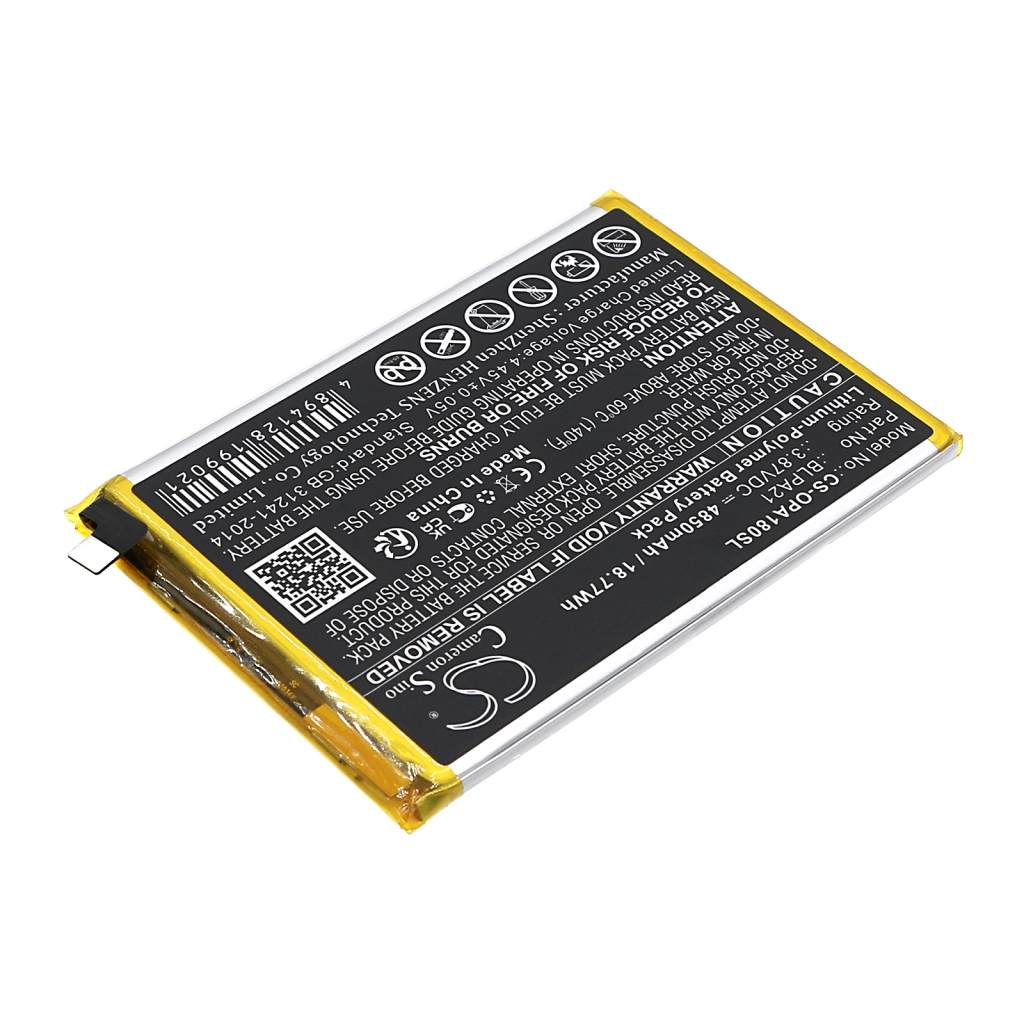 Batterie Batteria del telefono cellulare CS-OPA180SL