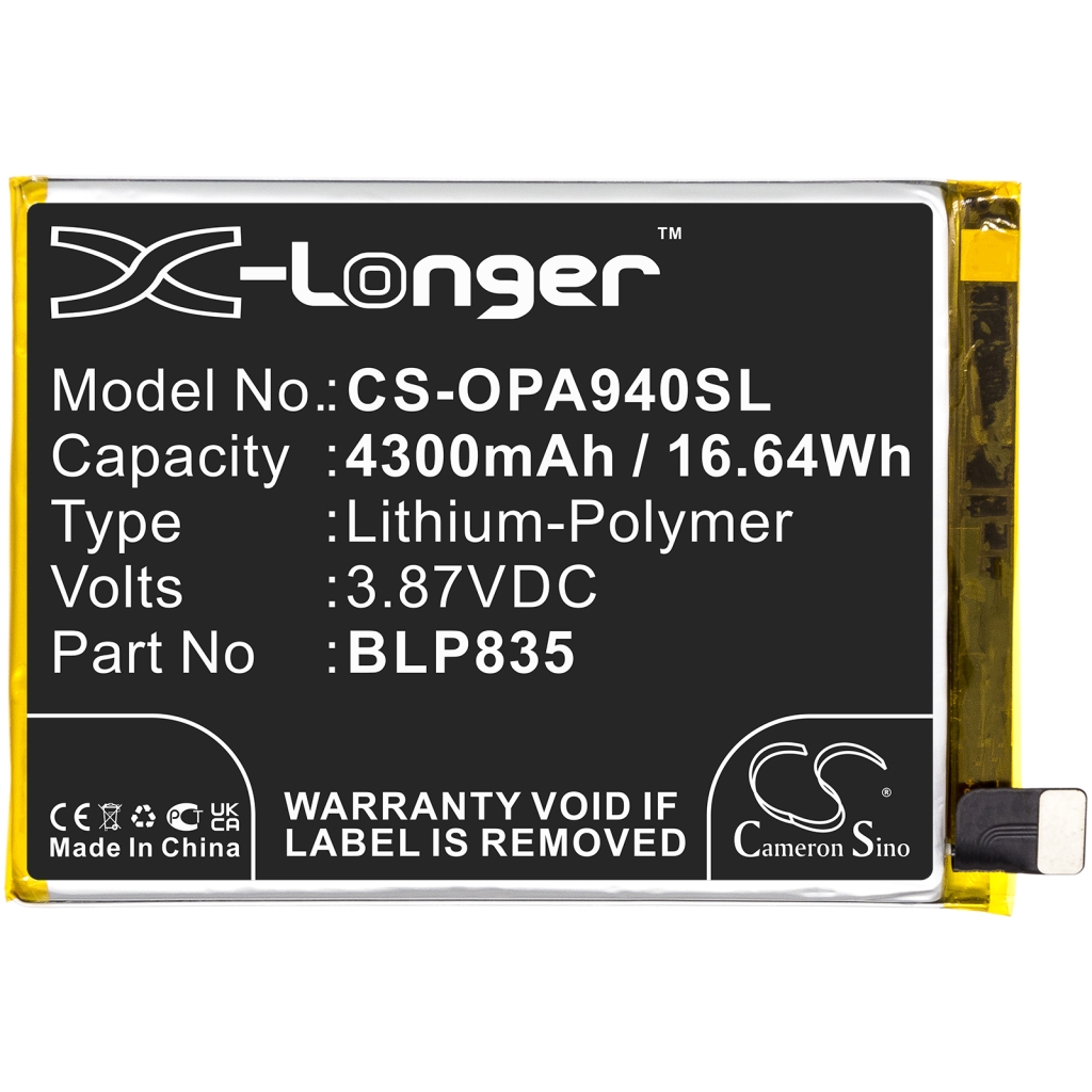 Batteria del telefono cellulare OPPO A94 2021 (CS-OPA940SL)