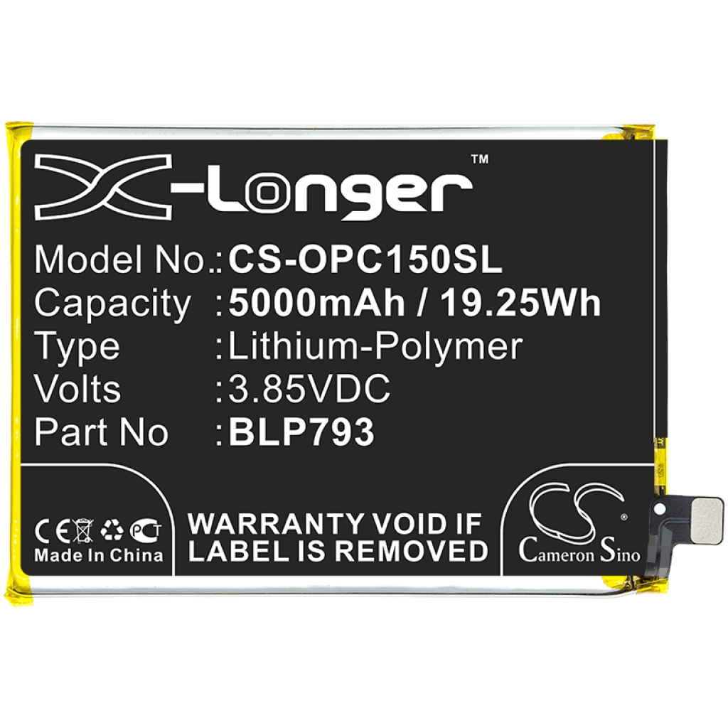 Batteria del telefono cellulare OPPO CS-OPC150SL