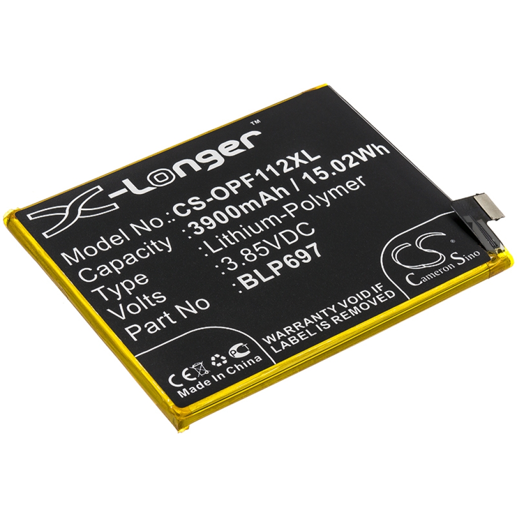 Batteria del telefono cellulare OPPO CS-OPF112XL