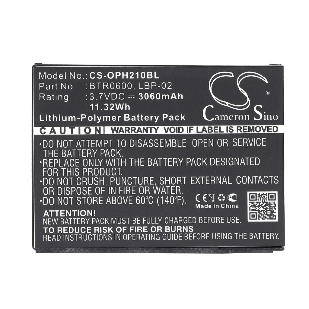 Batteria per Opticon H21 2D