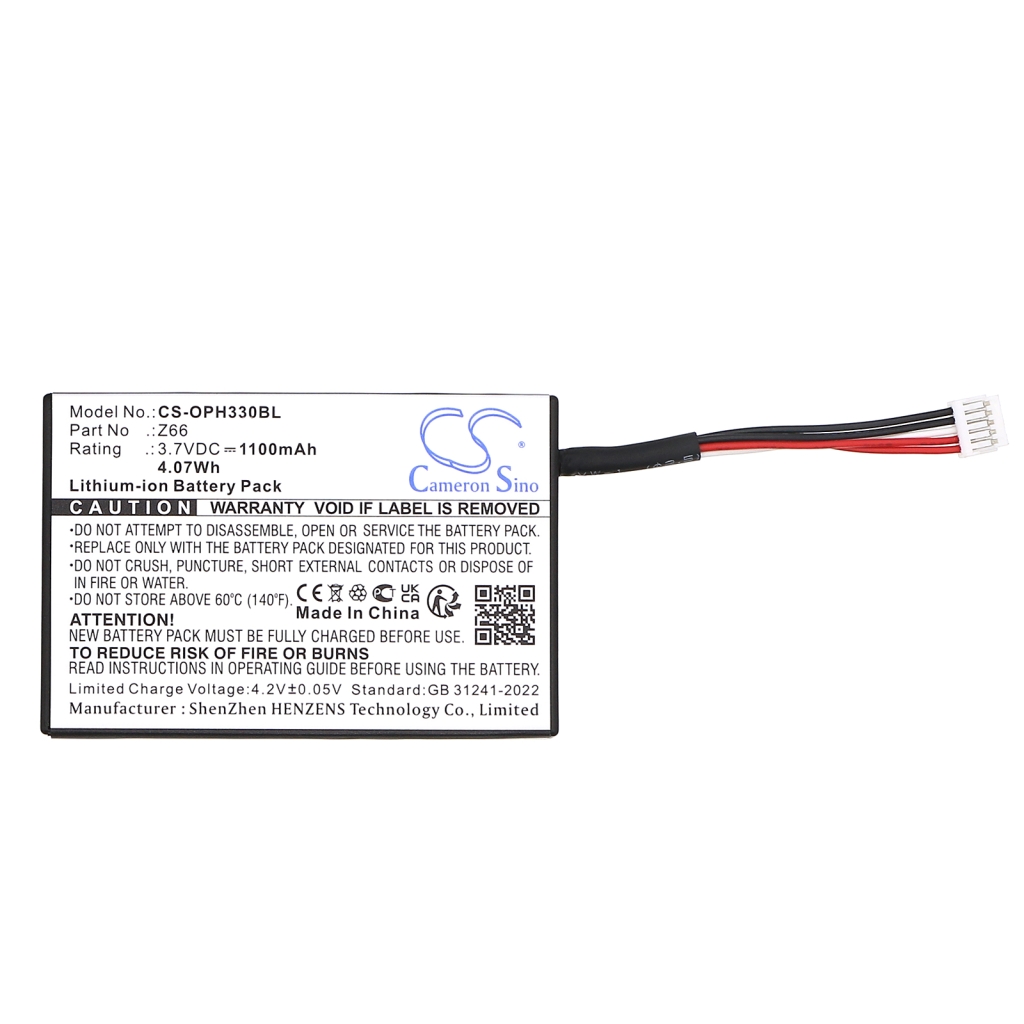 Battery Replaces Z66