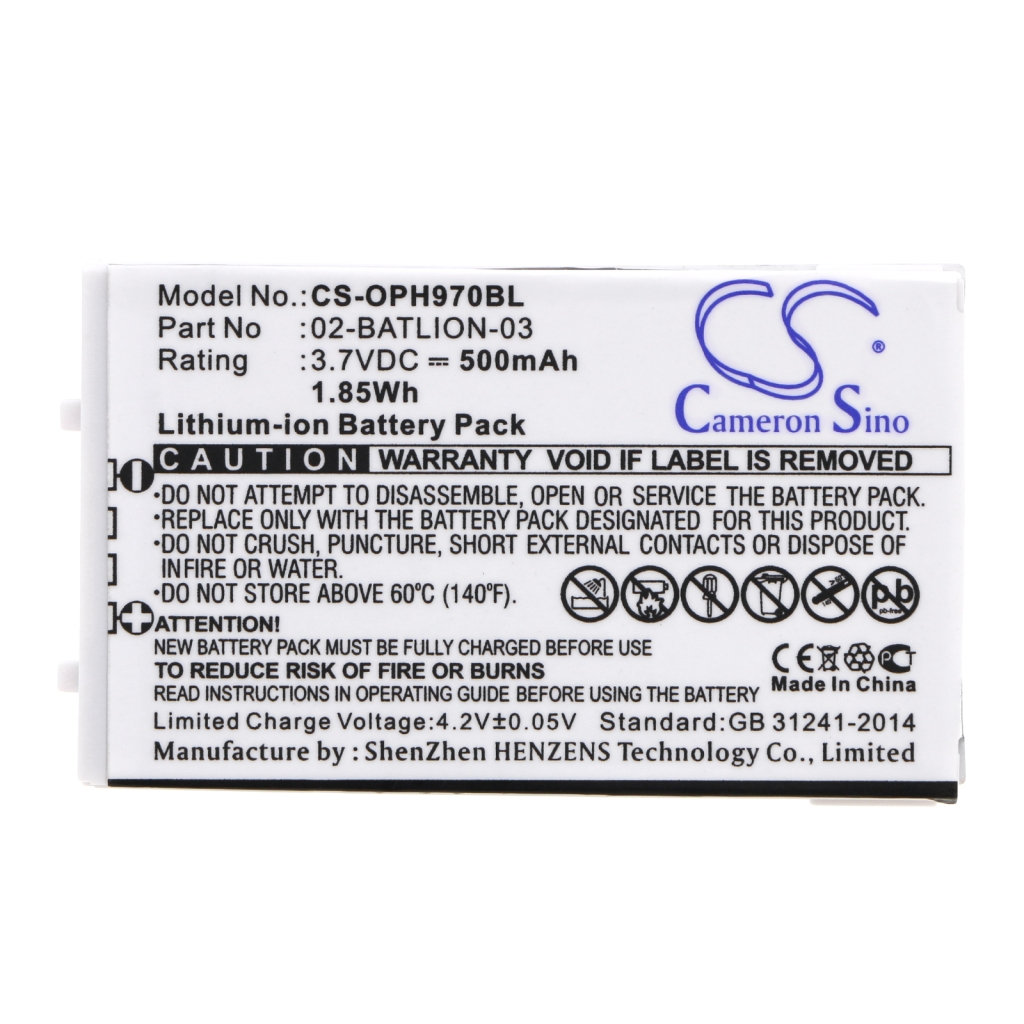 Batterie Sostituisce ORBLIOP0012