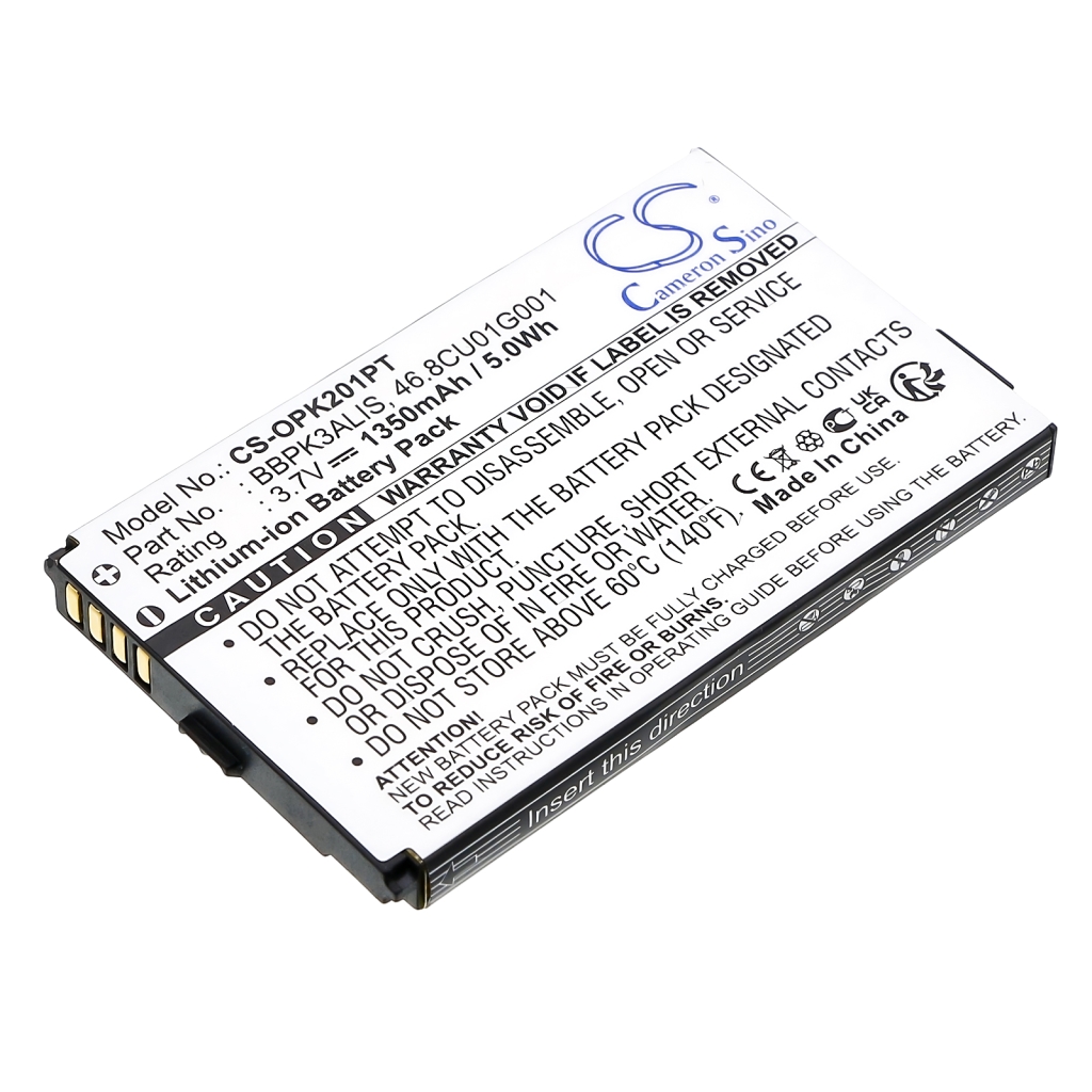 Sostituzione della batteria compatibile per Optoma 46.8CU01G001,BBPK3ALIS