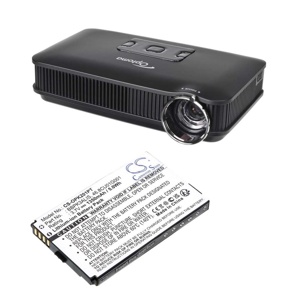 Sostituzione della batteria compatibile per Optoma 46.8CU01G001,BBPK3ALIS