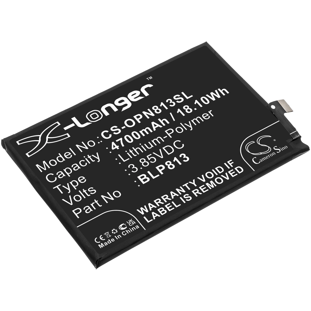 Batterie Batteria del telefono cellulare CS-OPN813SL