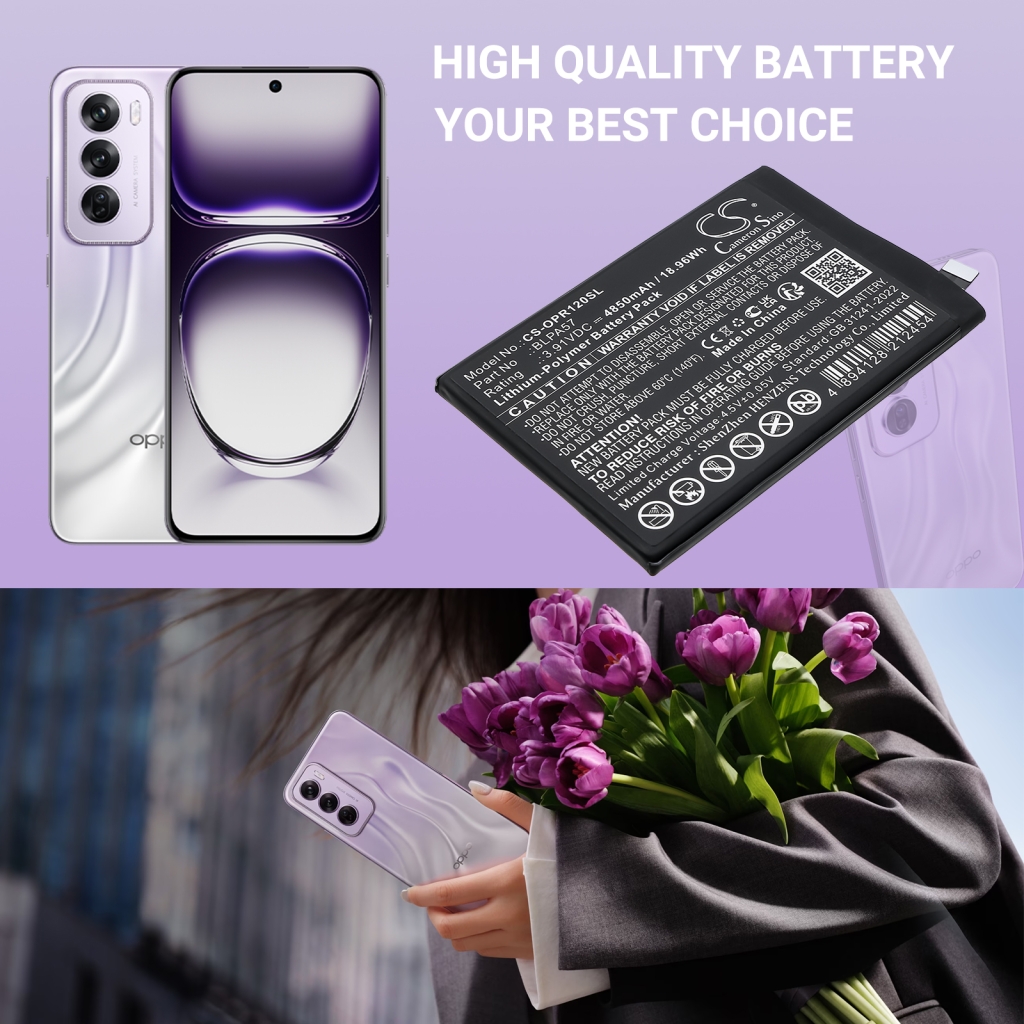 Batteria del telefono cellulare OPPO CS-OPR120SL