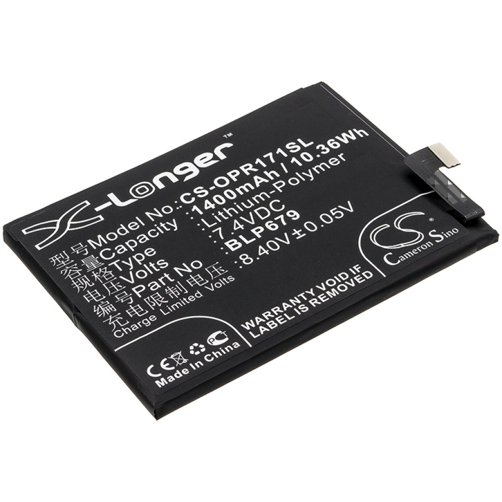 Batterie Batteria del telefono cellulare CS-OPR171SL