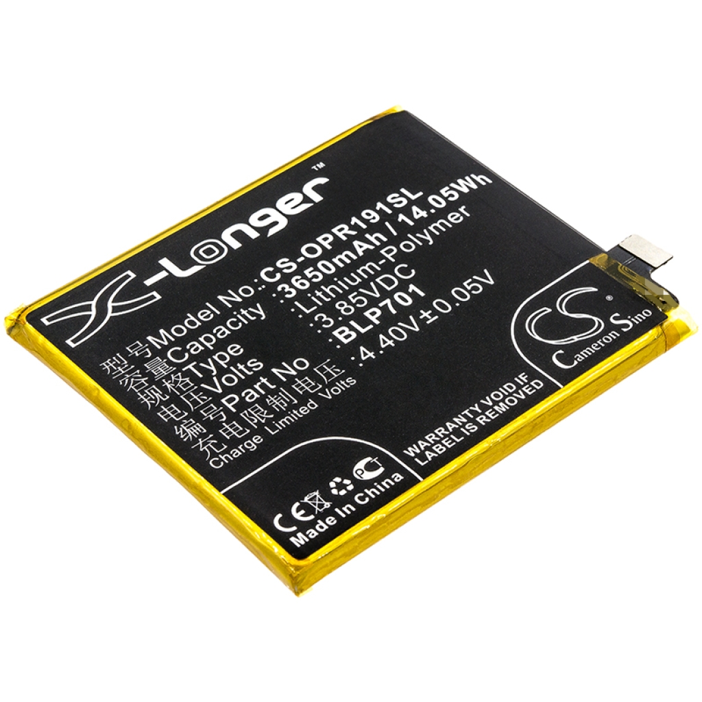 Batterie Batteria del telefono cellulare CS-OPR191SL