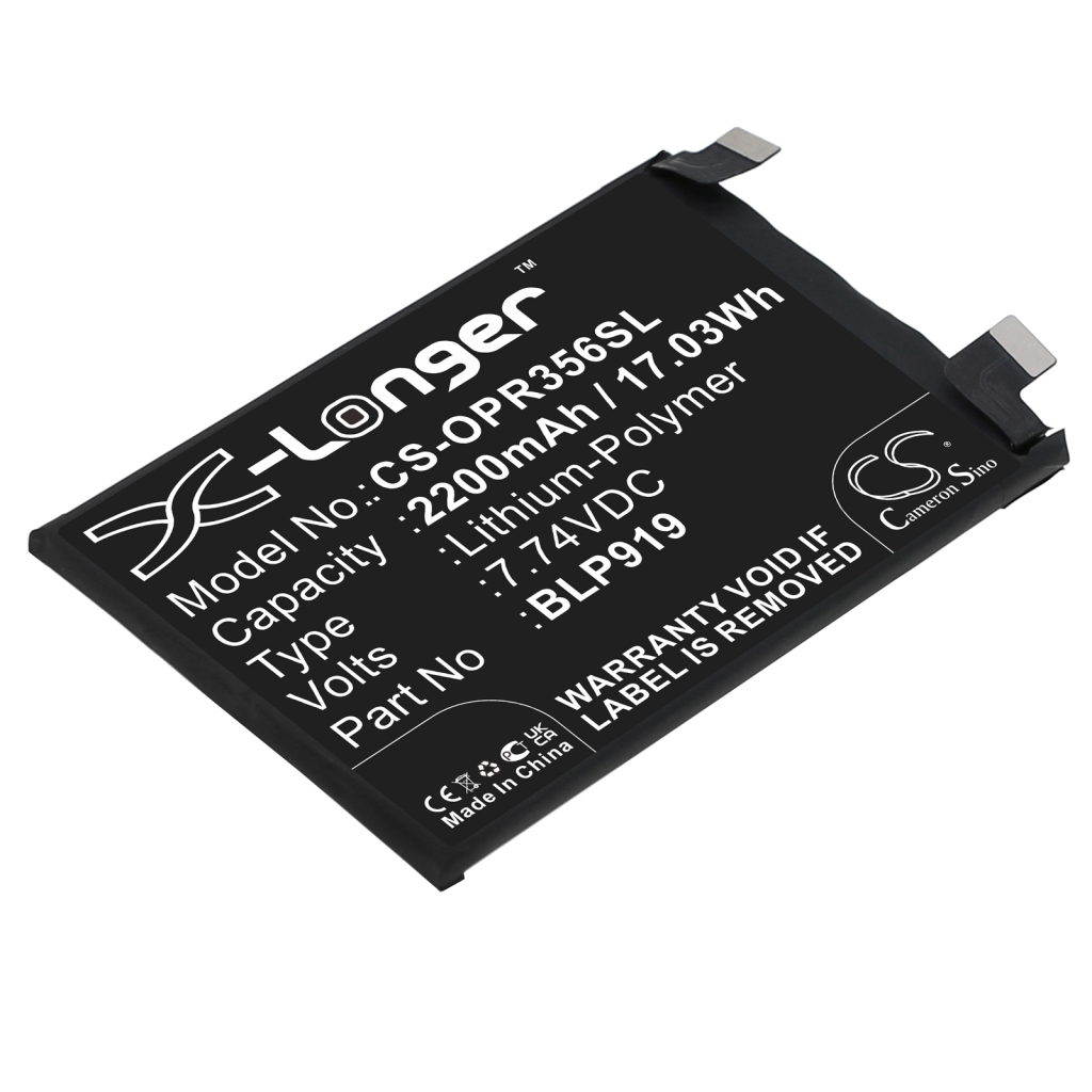 Batteria del telefono cellulare OPPO CS-OPR356SL