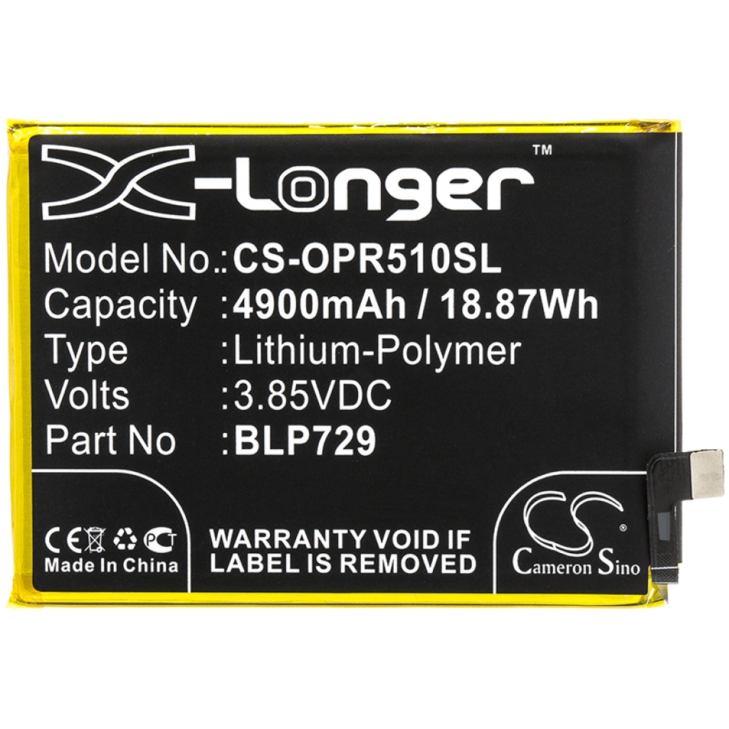 Batteria del telefono cellulare OPPO Realme C21 (CS-OPR510SL)