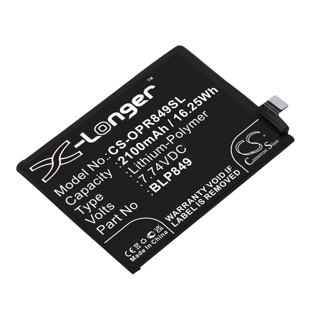 Batterie Batteria del telefono cellulare CS-OPR849SL