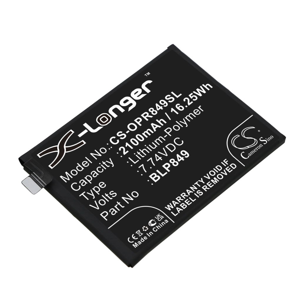 Batterie Batteria del telefono cellulare CS-OPR849SL