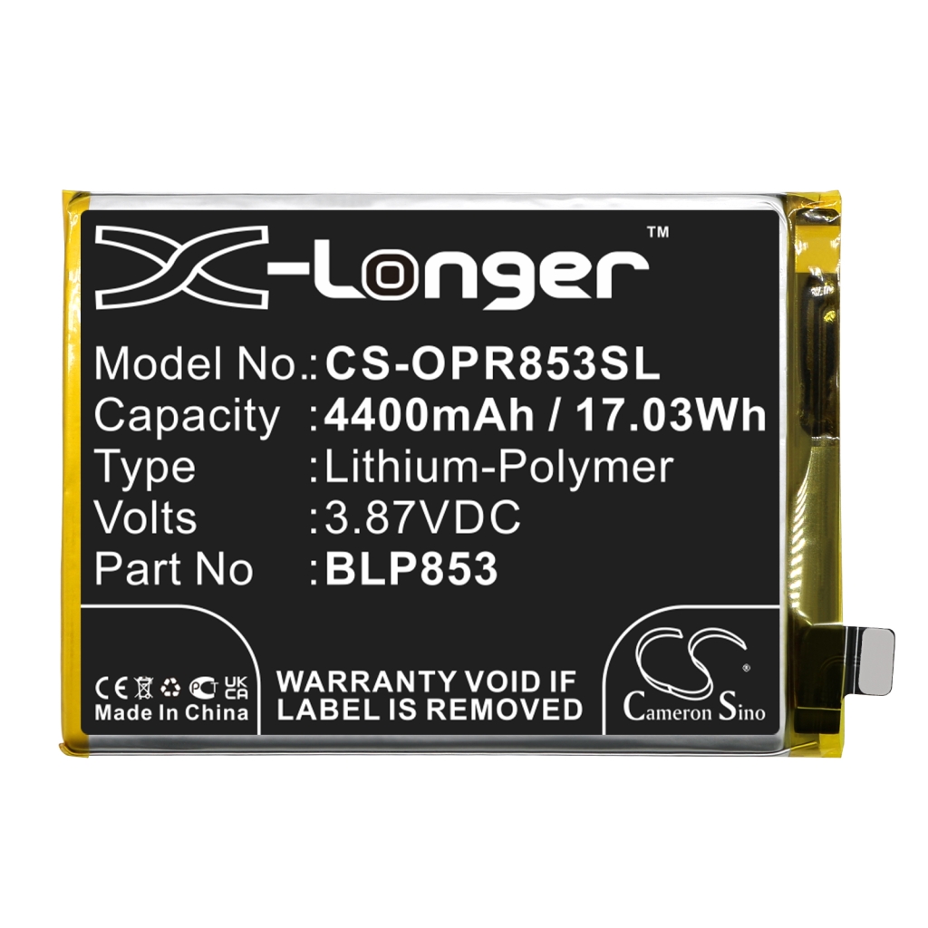 Batteria del telefono cellulare OPPO CS-OPR853SL