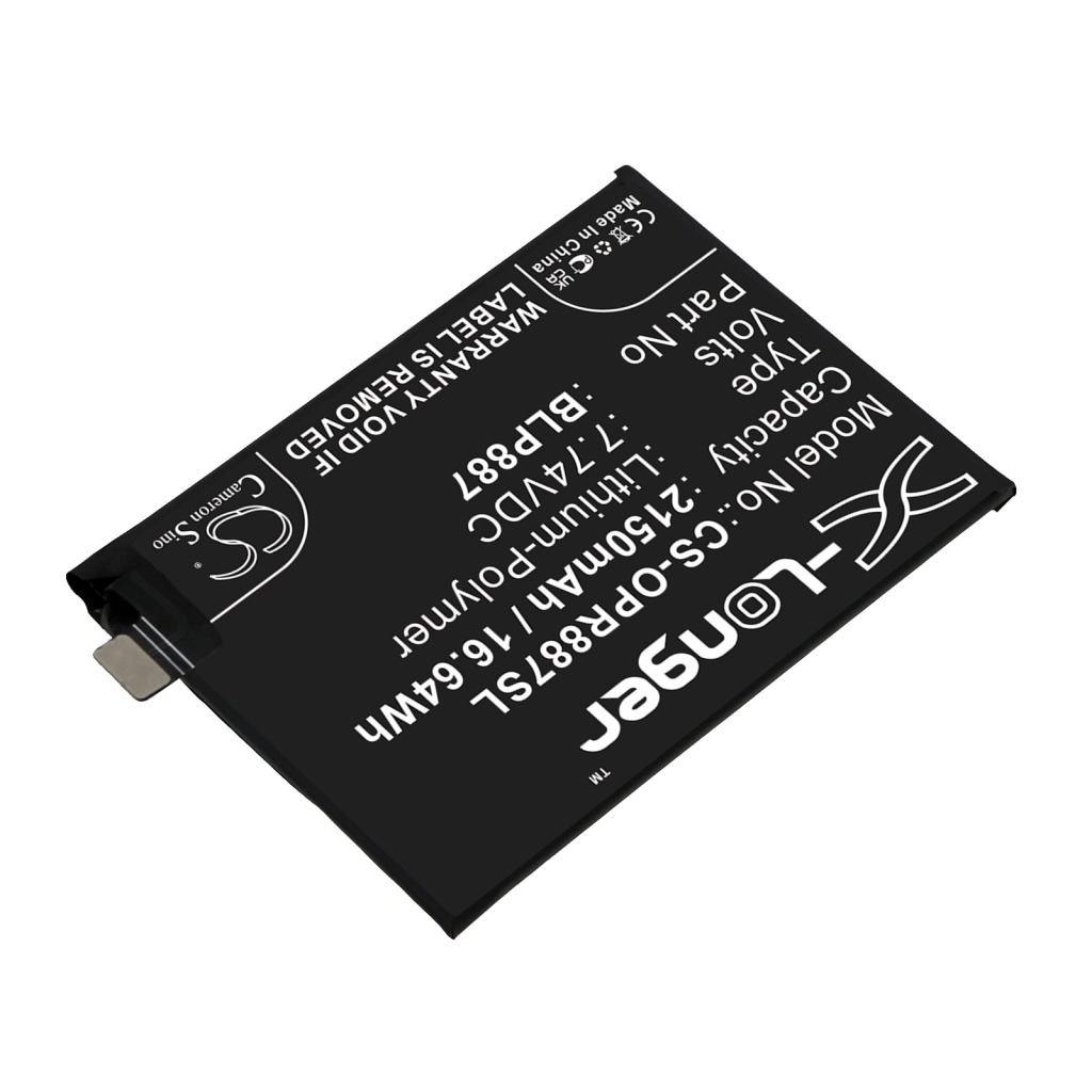 Sostituzione della batteria compatibile per OPPO BLP887