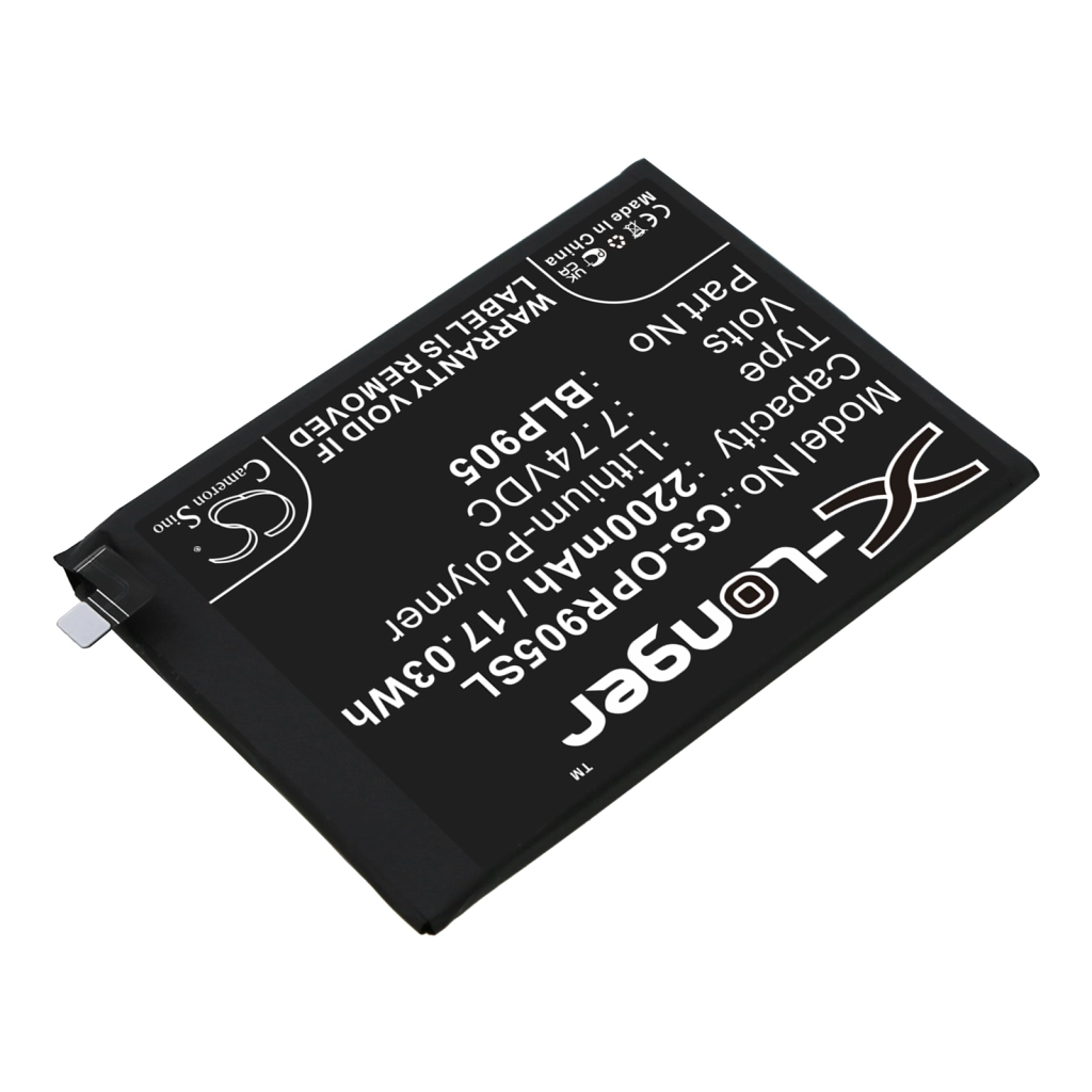 Batterie Batteria del telefono cellulare CS-OPR905SL