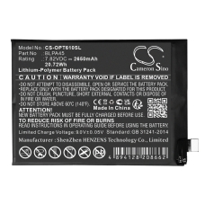 Sostituzione della batteria compatibile per OPPO BLPA45