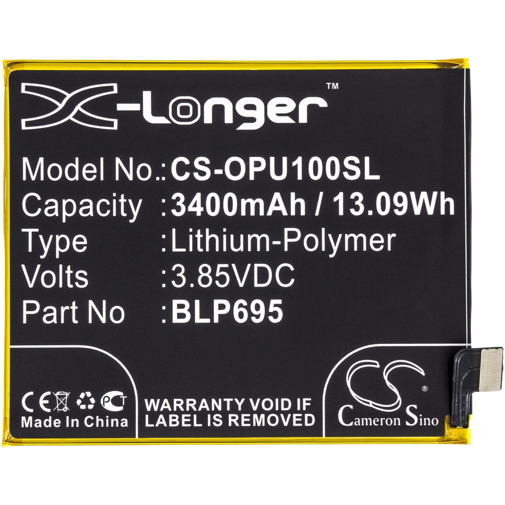 Sostituzione della batteria compatibile per OPPO BLP695