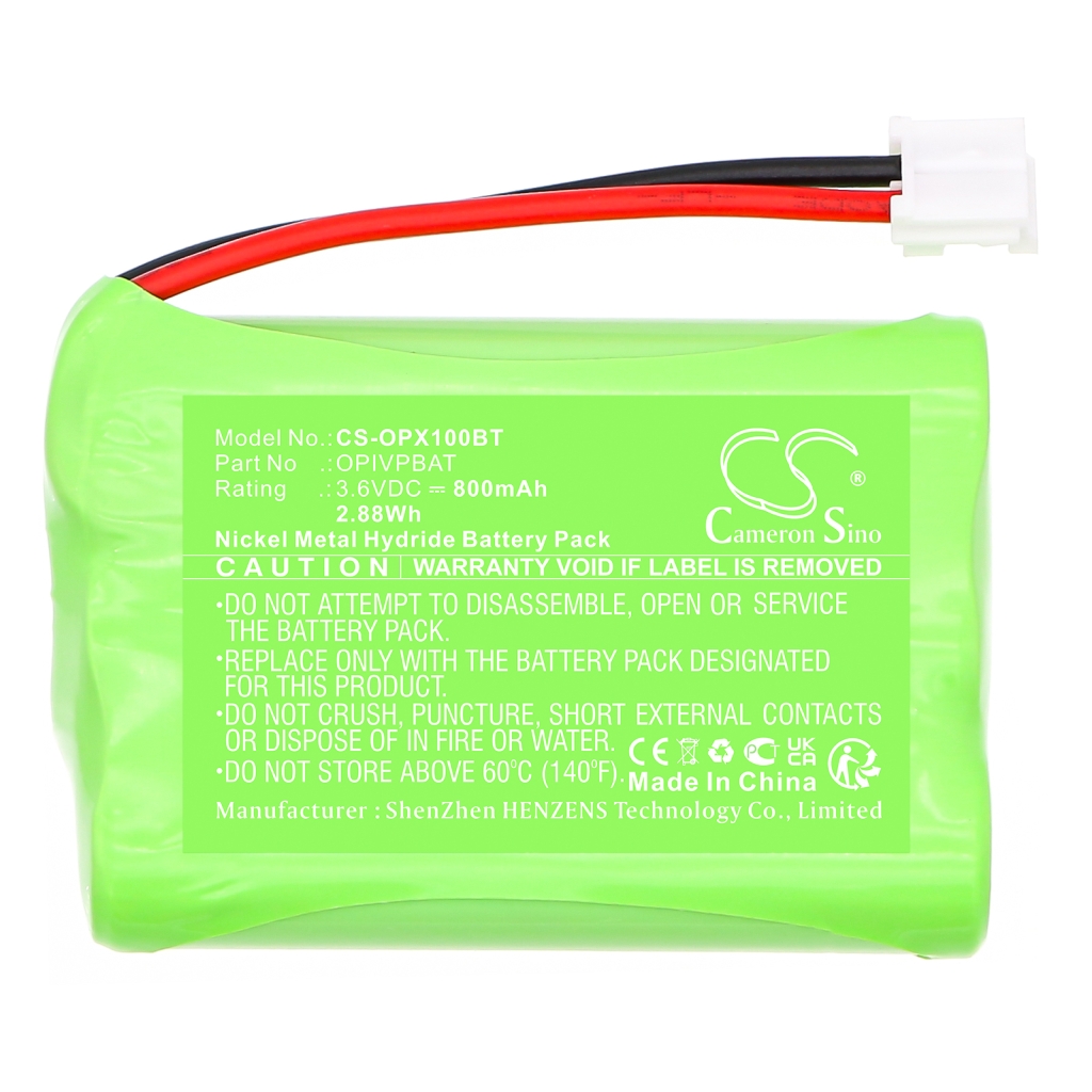Batteria per telecamera di sicurezza domestica Optex CS-OPX100BT