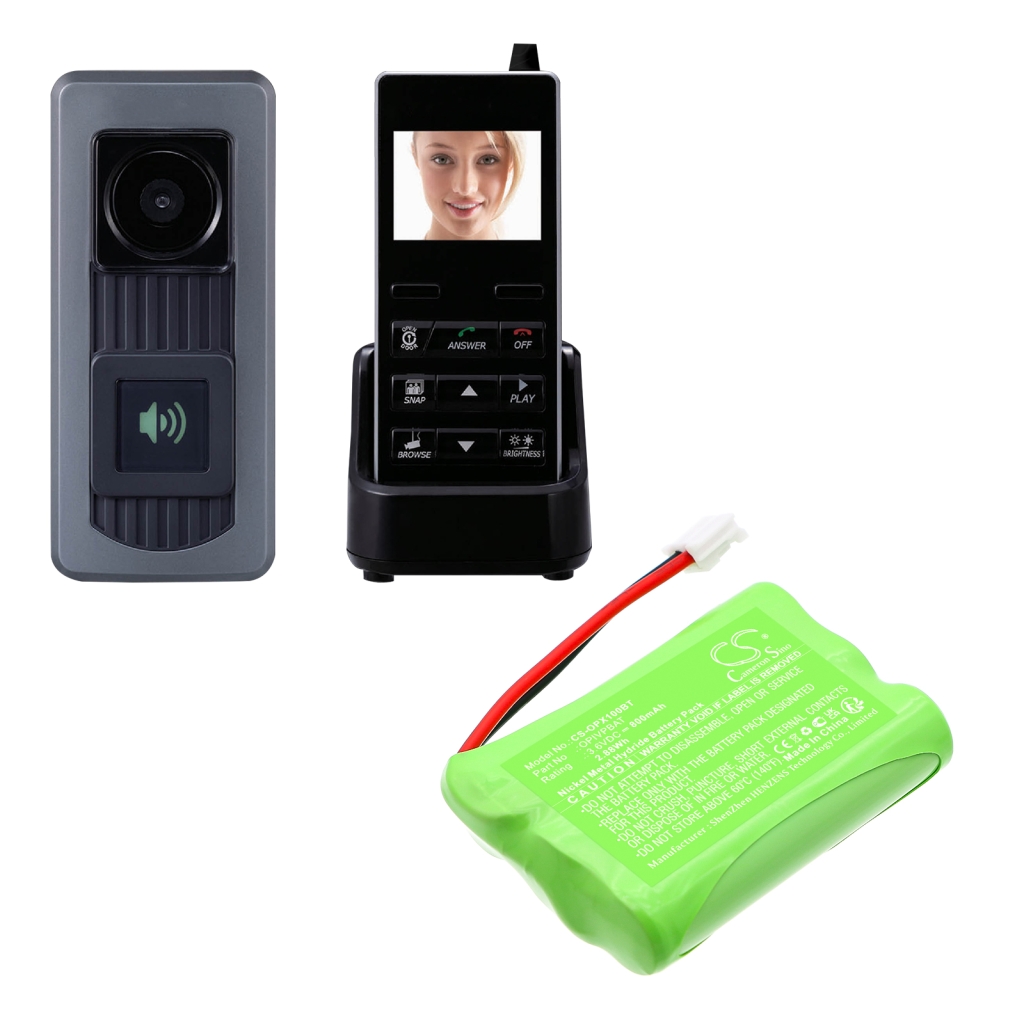 Batteria per telecamera di sicurezza domestica Optex CS-OPX100BT