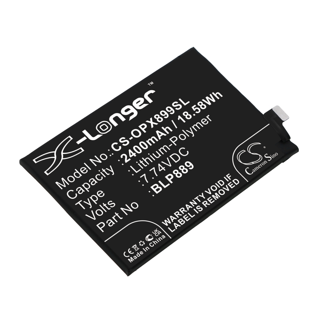 Batterie Batteria del telefono cellulare CS-OPX899SL