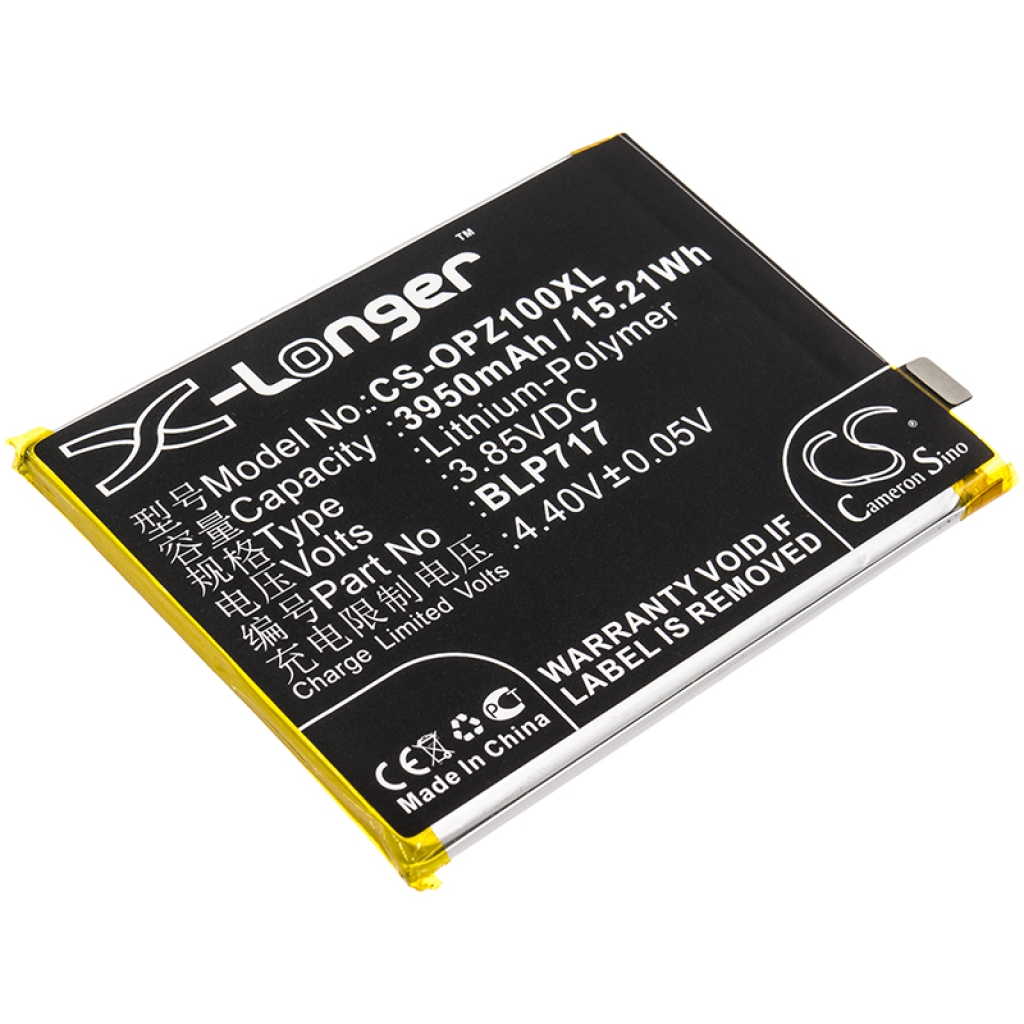 Batterie Batteria del telefono cellulare CS-OPZ100XL