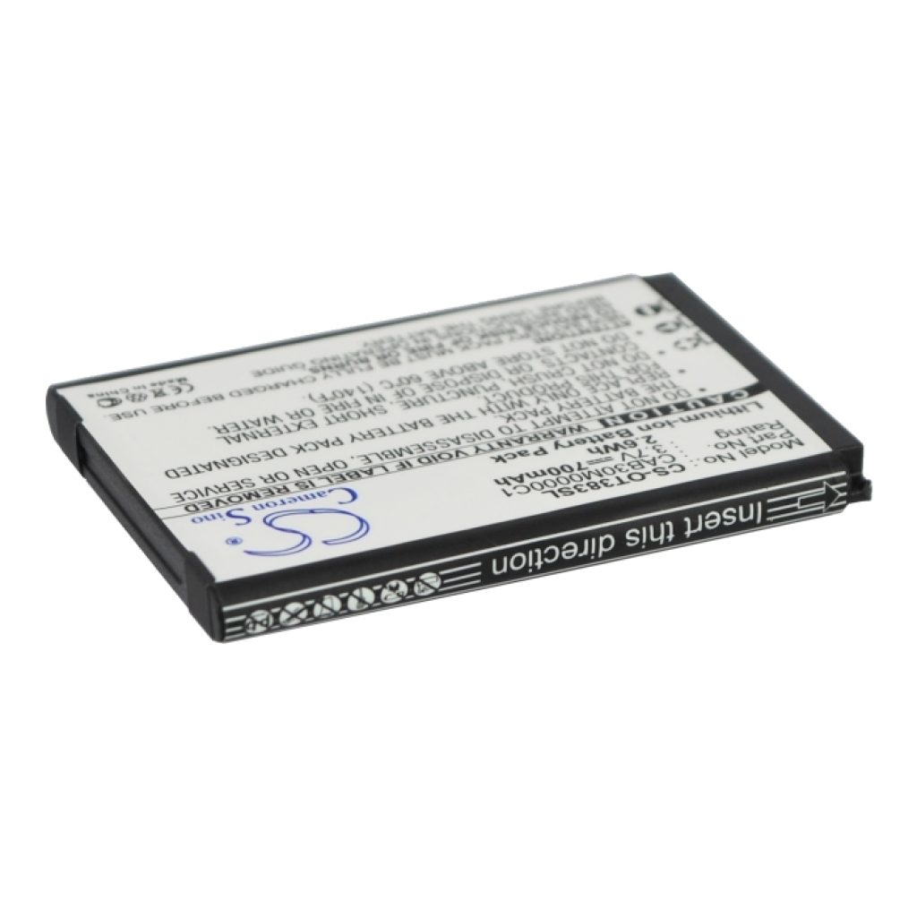 Batteria del telefono cellulare Alcatel OT-600