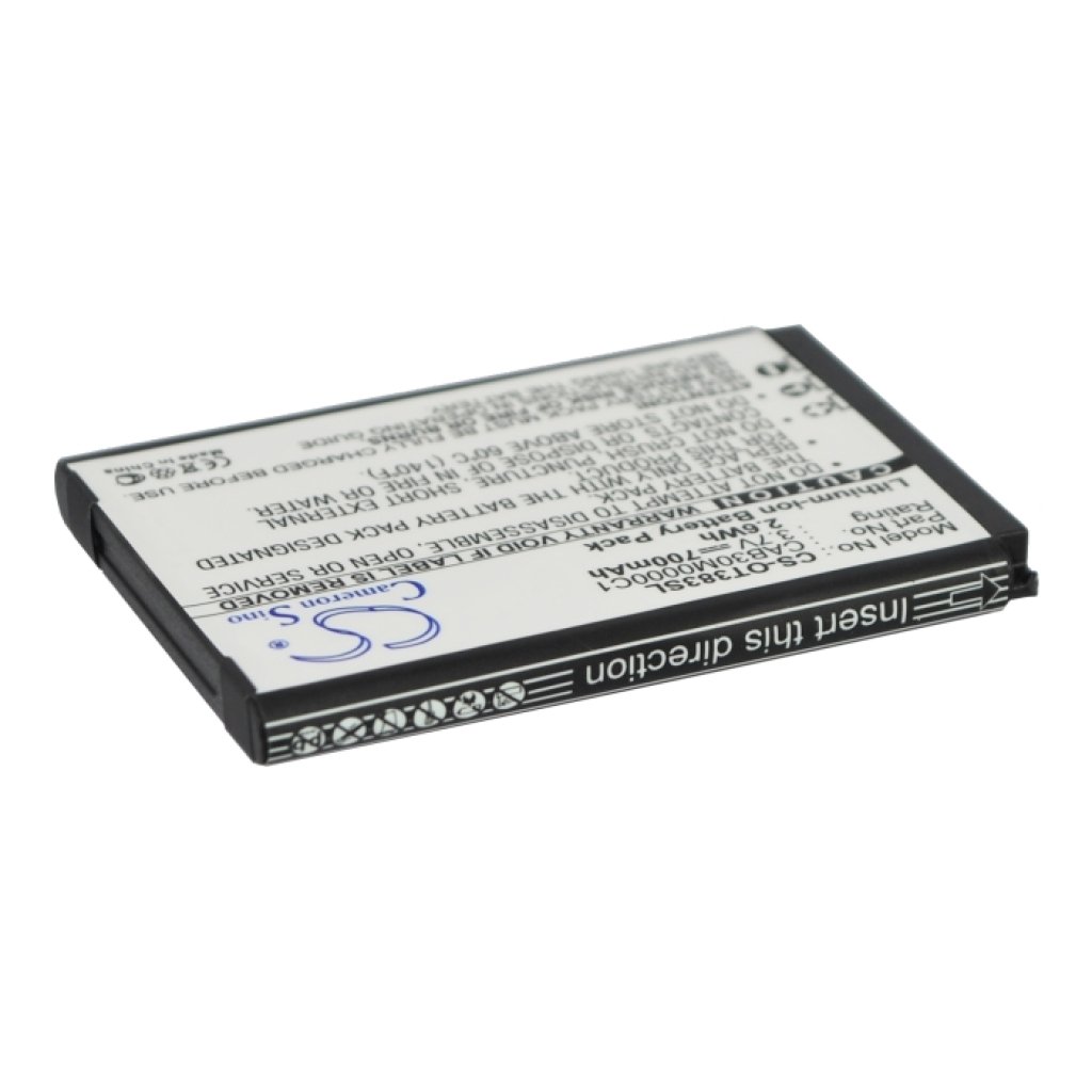 Batteria del telefono cellulare Alcatel VD-F250 (CS-OT383SL)