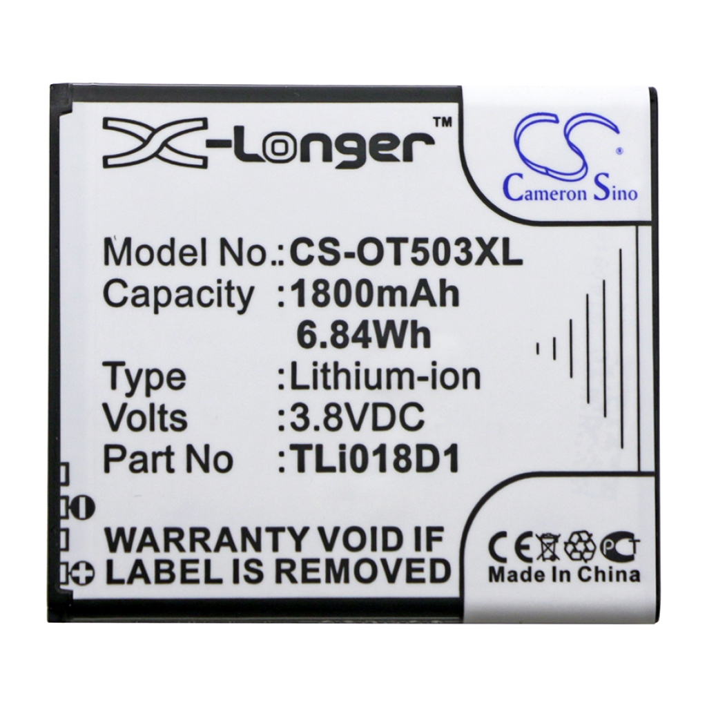 Alcatel TCL Batteria hotspot CS-OT503XL