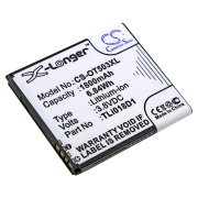 Batteria del telefono cellulare Alcatel Y858V0