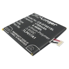 Sostituzione della batteria compatibile per Alcatel CAC1700001C,TLP017A1,TLP017A2