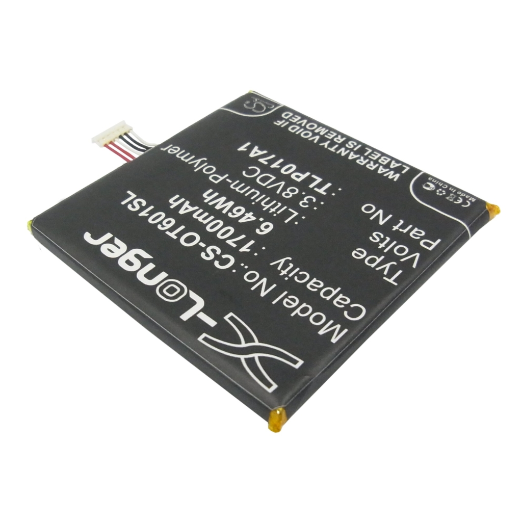Sostituzione della batteria compatibile per Alcatel CAC1700001C,TLP017A1,TLP017A2