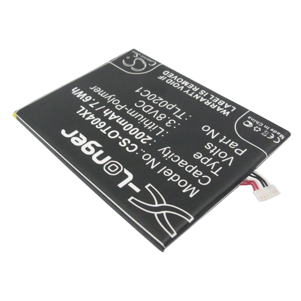 Batterie Batteria del telefono cellulare CS-OT604XL