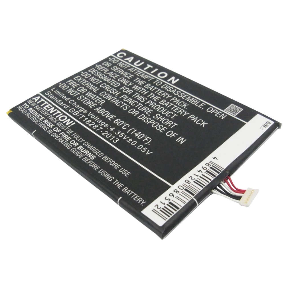 Sostituzione della batteria compatibile per Alcatel CAC2000012C2,TLP020C1,TLP020C2