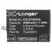 Batterie Batteria del telefono cellulare CS-OT604XL