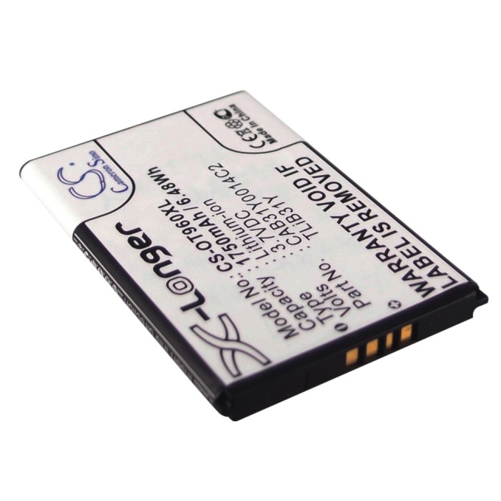 Sostituzione della batteria compatibile per Alcatel CAB31Y0008C2,CAB31Y0014C2,TLIB31Y
