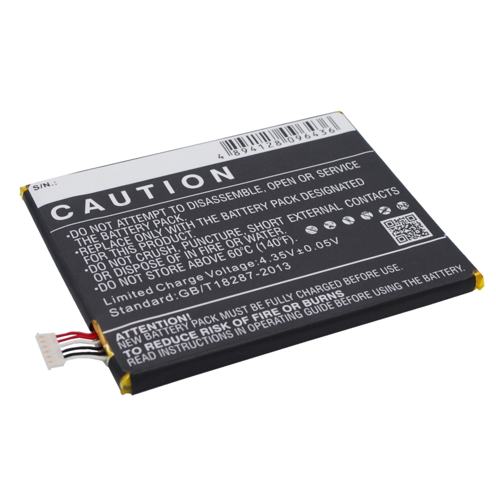 Batteria del telefono cellulare Alcatel One Touch Flash 2 Dual SIM LTE (CS-OT985SL)