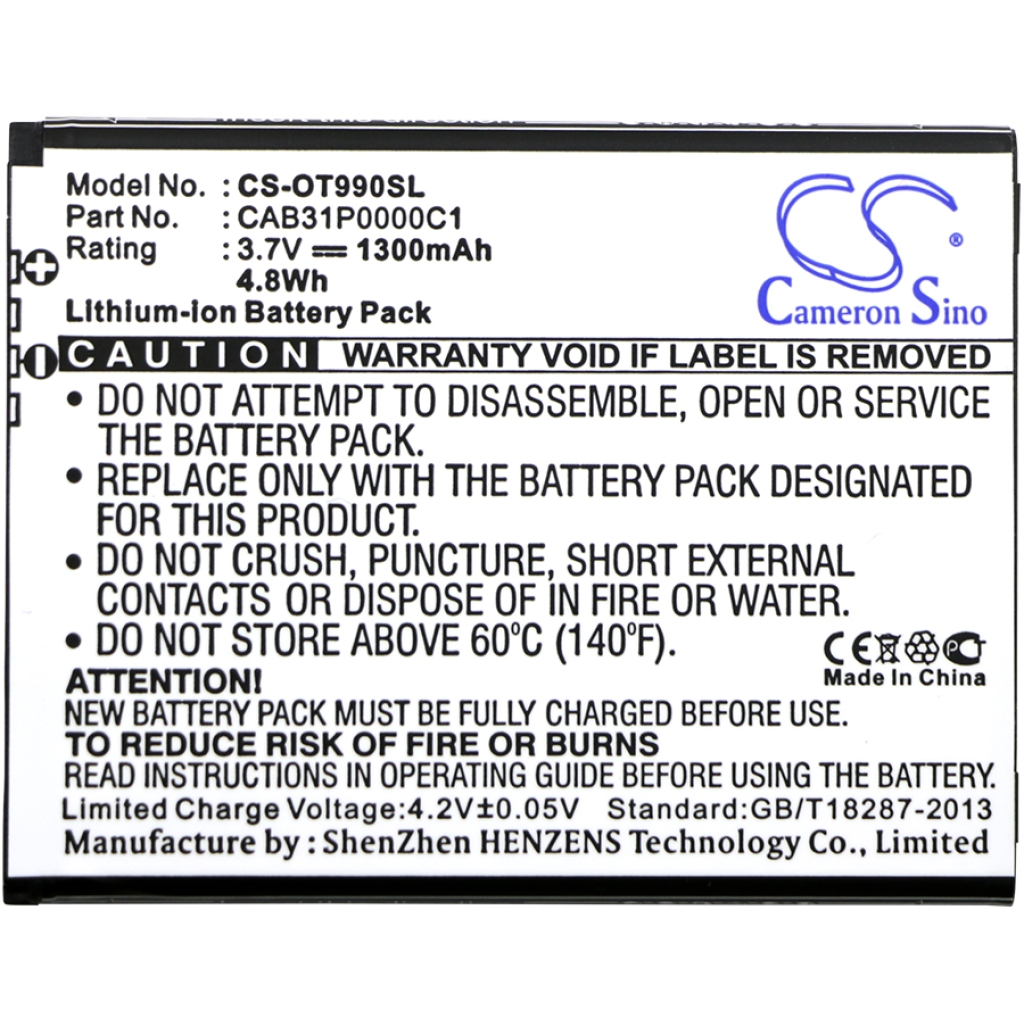 Mobile Phone Battery T-Mobile Move
