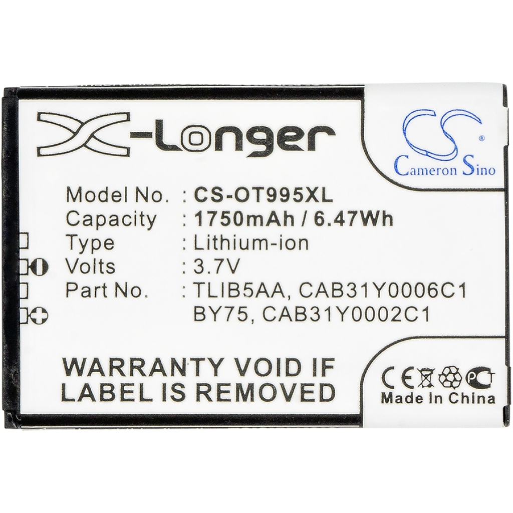 DeskTop Charger Tcl CS-OT995XL