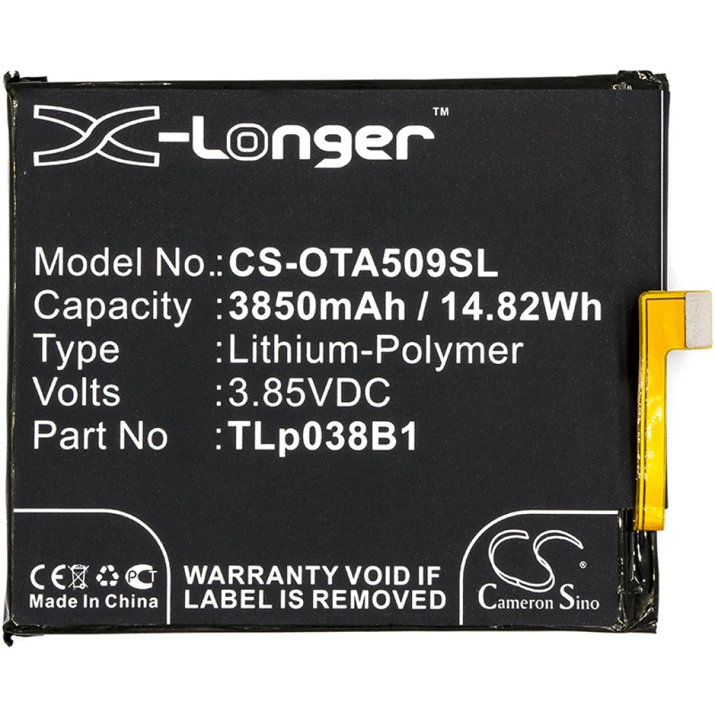 Batteria del telefono cellulare Alcatel 3V 5032W (CS-OTA509SL)