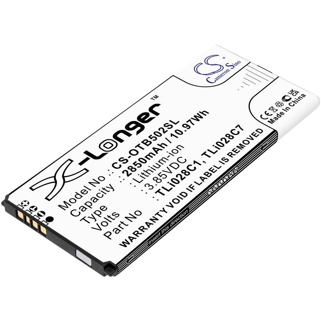 Batteria del telefono cellulare Alcatel OT-5002I (CS-OTB502SL)