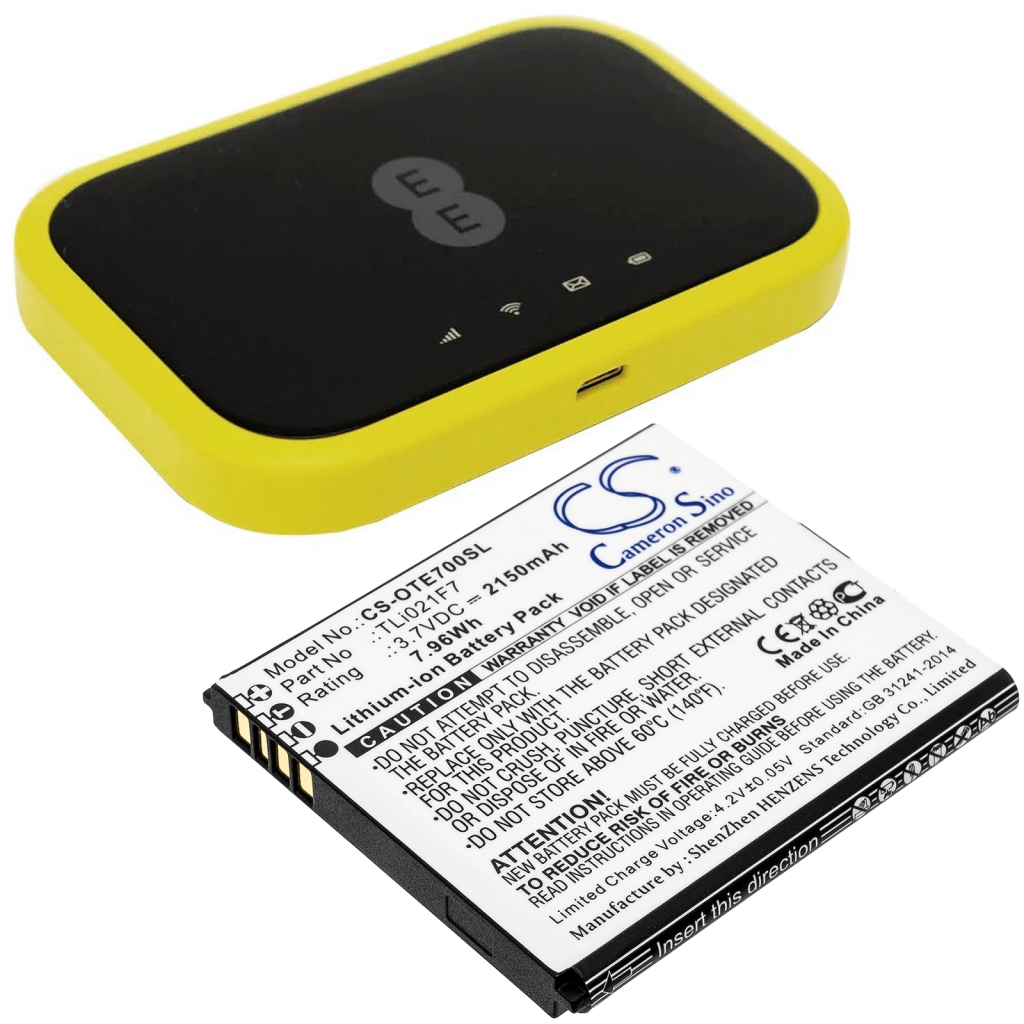 Sostituzione della batteria compatibile per Alcatel TLI021F7