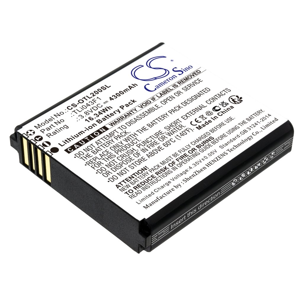 Batterie Batteria hotspot CS-OTL200SL