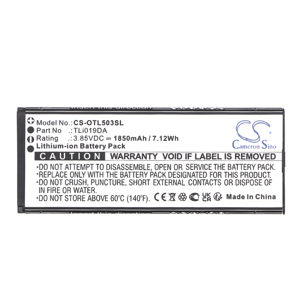 Sostituzione della batteria compatibile per Alcatel TLI019DA