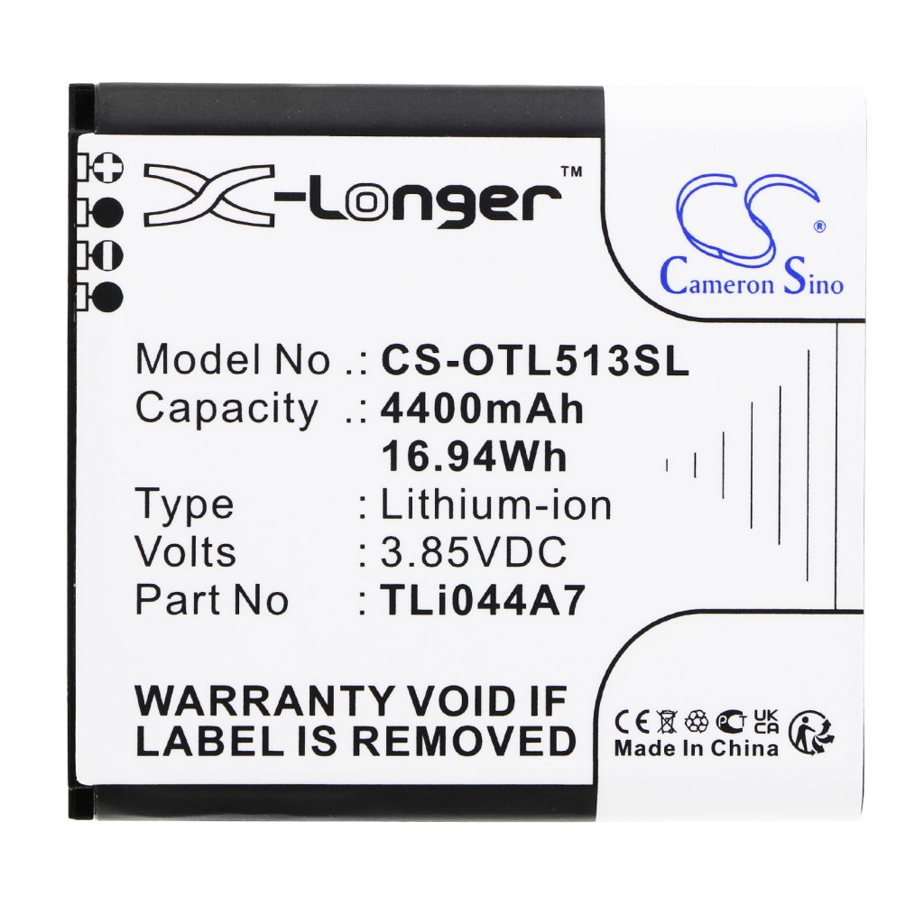 Sostituzione della batteria compatibile per Alcatel TLI044A7