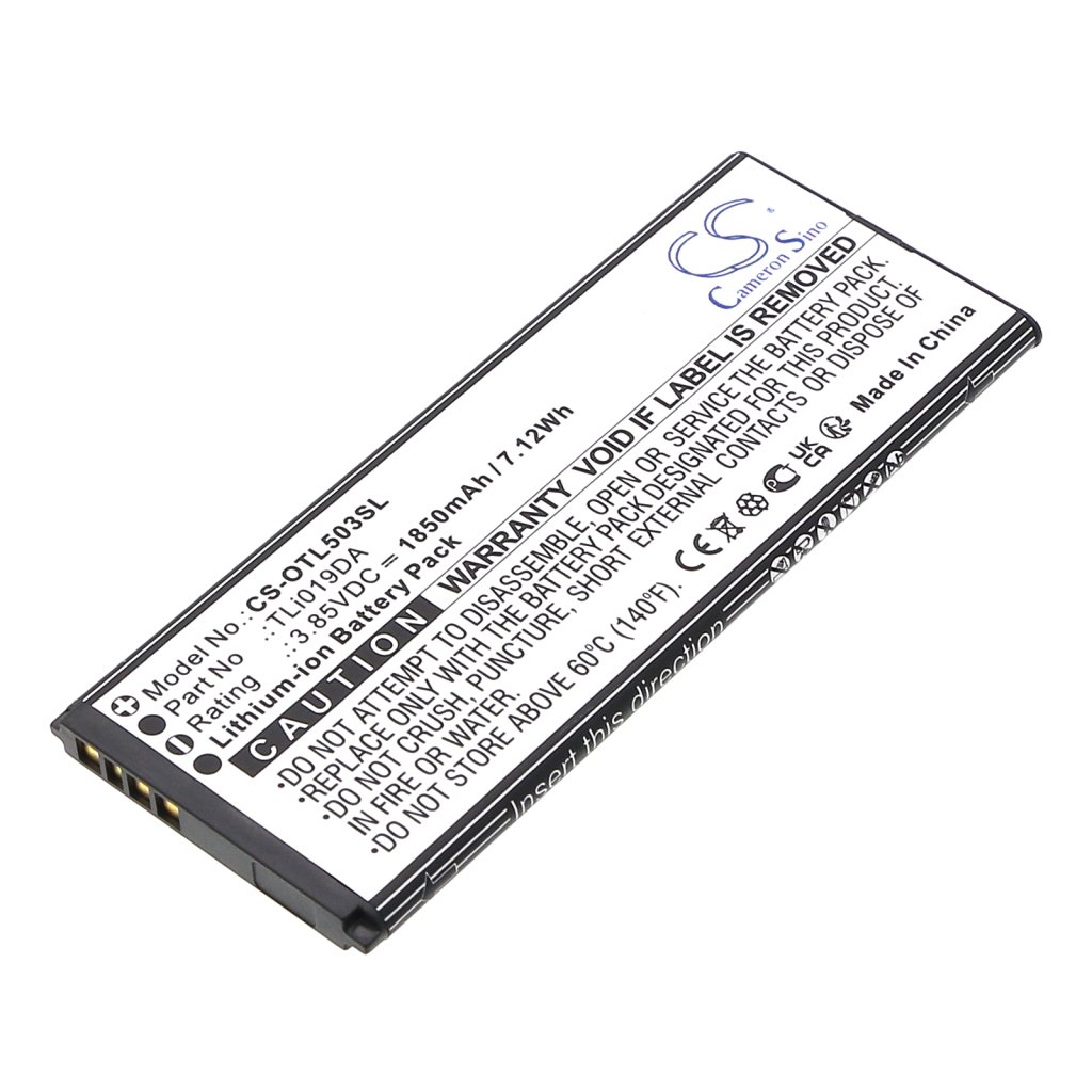 Batteria del telefono cellulare Alcatel OT-5005R (CS-OTL503SL)